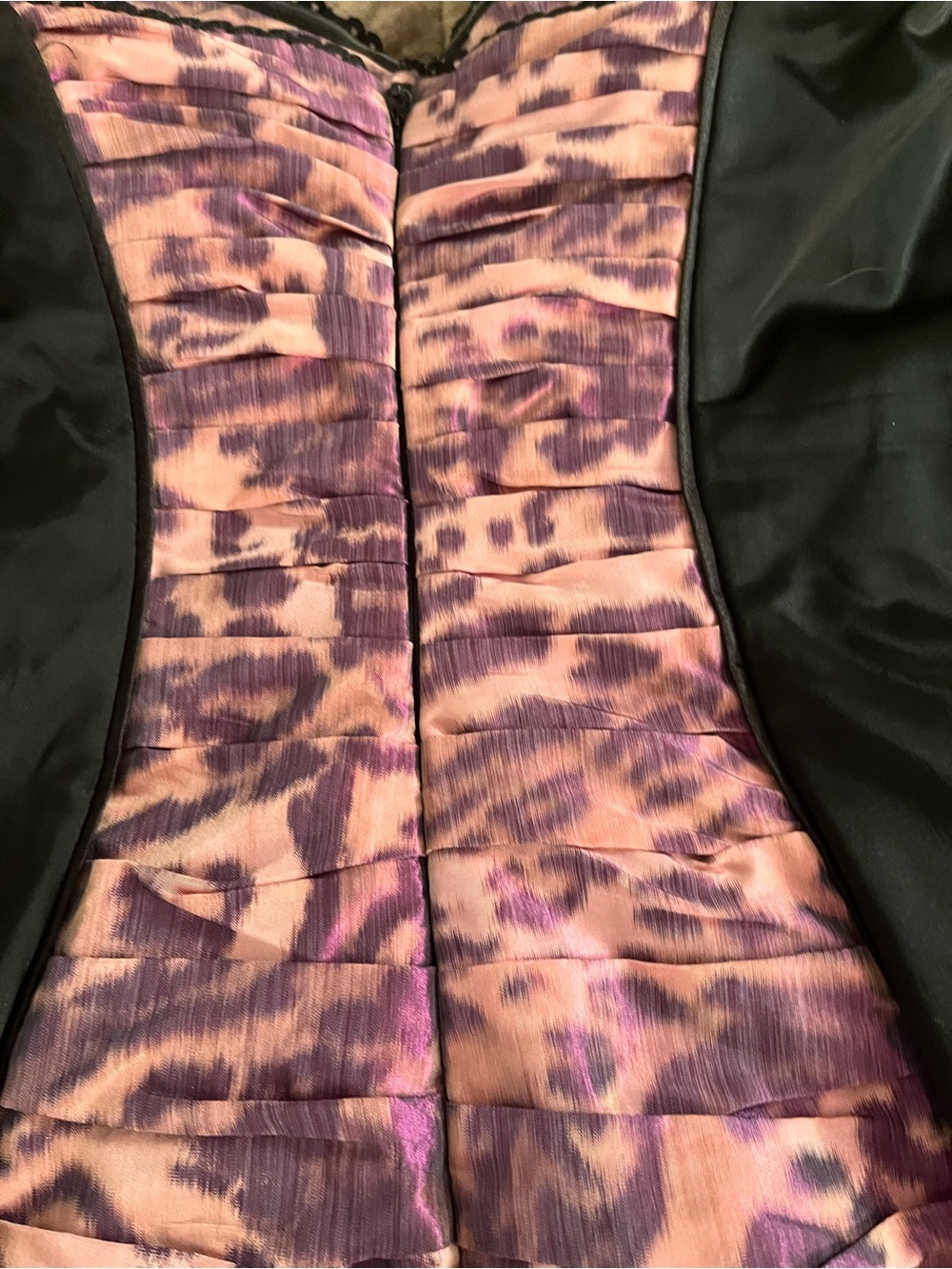 Bebe Purple Pink Lace Bodycon Mini Dress XS Homecoming Semi Formal Y2K - Picture 5 of 6